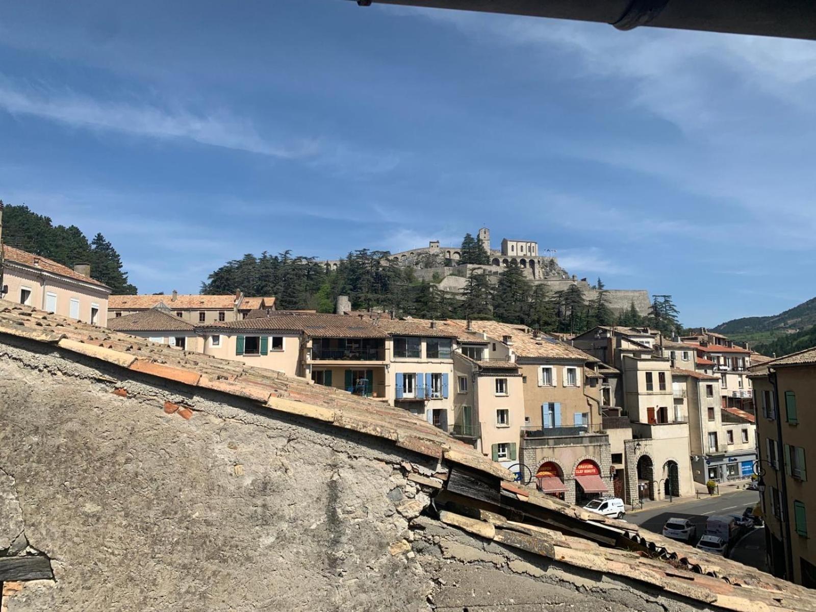 Ferienwohnung Le Jalet En Provence - Penthouse Sisteron Exterior foto